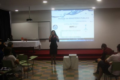 Visita do projeto ao colégio Pio XII