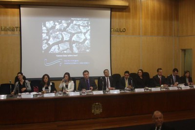 Visita do projeto ao colégio Pio XII