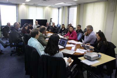 Visita do projeto ao colégio Pio XII